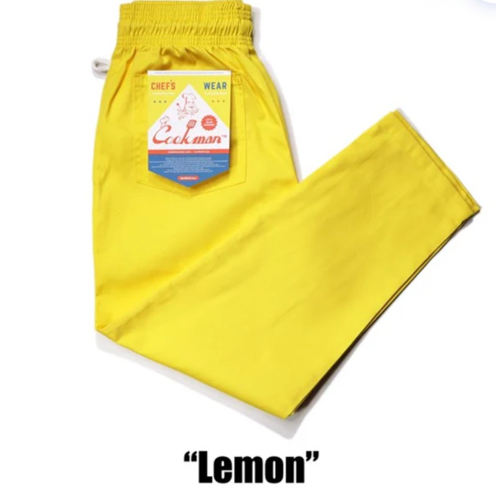 Cookman Men's Yellow Chef Pants